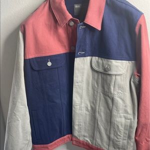 ASOS Men’s Multi-Color Jean Jacket